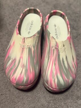 Adidas Adifom Stan Smith Mule – Sand/Silver Pebble/Lucid Pink | Women’s Size 9